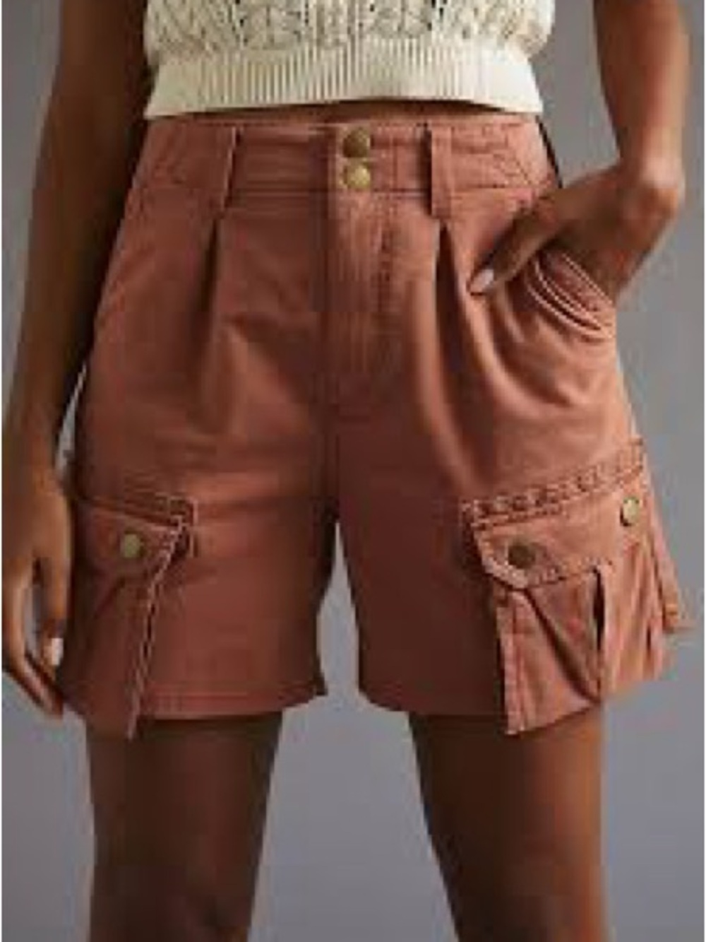 Pilcro by Anthropologie Cargo Shorts Size 26